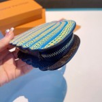 LOUIS VUITTON Grassland Yazuma Pumpkin Zero Wallet Pendant, Pumpkin Zero Wallet